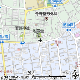 埼玉県川口市芝2821周辺の地図