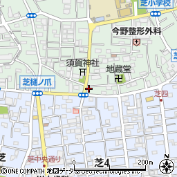 埼玉県川口市芝2814周辺の地図