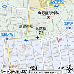 埼玉県川口市芝2818周辺の地図