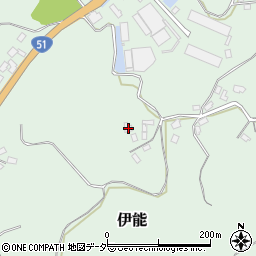 千葉県成田市伊能1039周辺の地図
