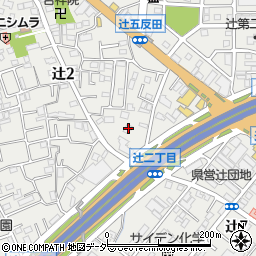 埼玉県さいたま市南区辻2丁目9-9周辺の地図