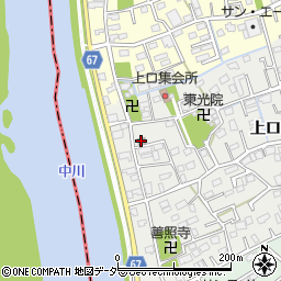 三郷彦成郵便局周辺の地図