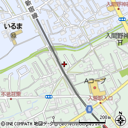 埼玉県狭山市南入曽681周辺の地図