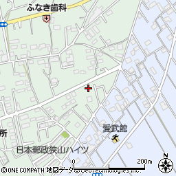 埼玉県狭山市南入曽361周辺の地図