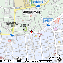 埼玉県川口市芝2823周辺の地図