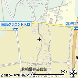 山梨県北杜市高根町箕輪558周辺の地図