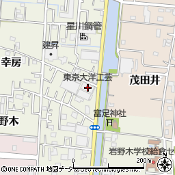 埼玉県三郷市幸房438-1周辺の地図