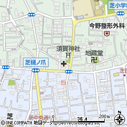埼玉県川口市芝2811周辺の地図