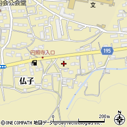 埼玉県入間市仏子329周辺の地図