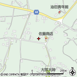 千葉県香取市油田741周辺の地図