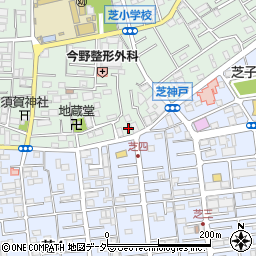 埼玉県川口市芝2773周辺の地図