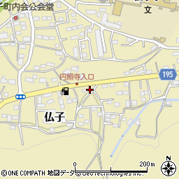 埼玉県入間市仏子307周辺の地図
