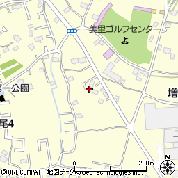 千葉県柏市増尾1122周辺の地図