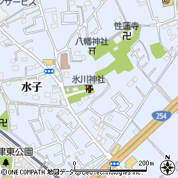 埼玉県富士見市水子5050周辺の地図