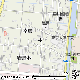 埼玉県三郷市幸房496周辺の地図
