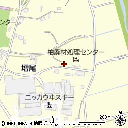 千葉県柏市増尾947-1周辺の地図