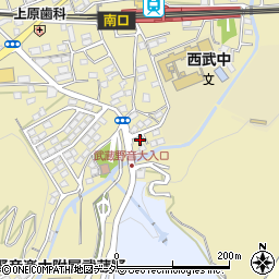 埼玉県入間市仏子1397周辺の地図