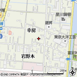 埼玉県三郷市幸房495周辺の地図