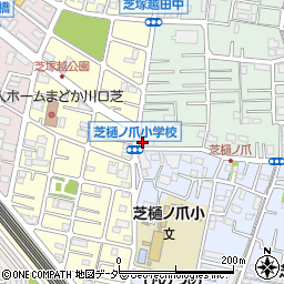 埼玉県川口市芝3749周辺の地図