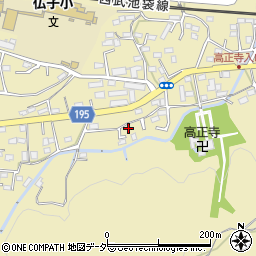 埼玉県入間市仏子364周辺の地図