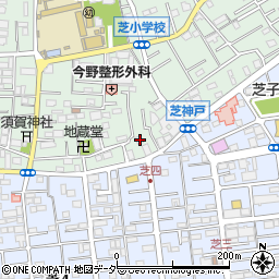 埼玉県川口市芝2775周辺の地図