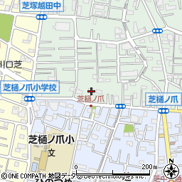 埼玉県川口市芝3174周辺の地図
