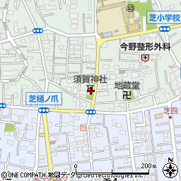 埼玉県川口市芝2792-1周辺の地図