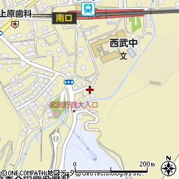 埼玉県入間市仏子1391周辺の地図