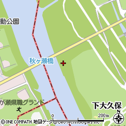 秋ケ瀬橋周辺の地図
