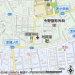 埼玉県川口市芝2787-15周辺の地図