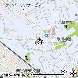 埼玉県富士見市水子5009周辺の地図