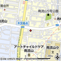 ファミリーマート渋谷南流山周辺の地図