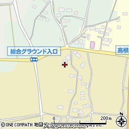 山梨県北杜市高根町箕輪428周辺の地図