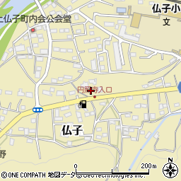 埼玉県入間市仏子300周辺の地図