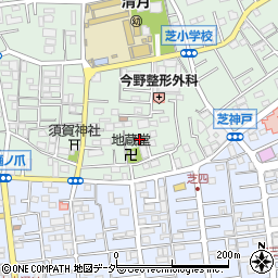 埼玉県川口市芝2781周辺の地図