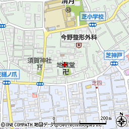 埼玉県川口市芝2785-3周辺の地図
