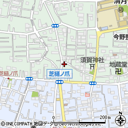 埼玉県川口市芝2618周辺の地図