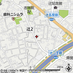 埼玉県さいたま市南区辻2丁目9-21周辺の地図