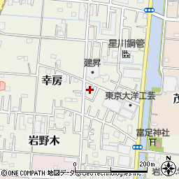 埼玉県三郷市幸房450周辺の地図