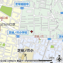 埼玉県川口市芝3779-3周辺の地図