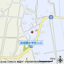 山梨県北杜市高根町村山西割2110周辺の地図