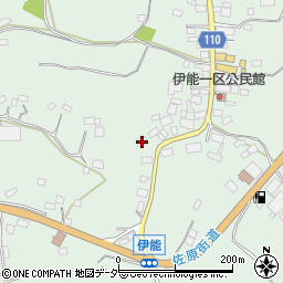 千葉県成田市伊能2206周辺の地図
