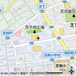 埼玉県川口市芝3丁目11周辺の地図