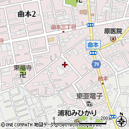 ファミーユ中村五番館周辺の地図
