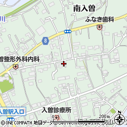 埼玉県狭山市南入曽394周辺の地図