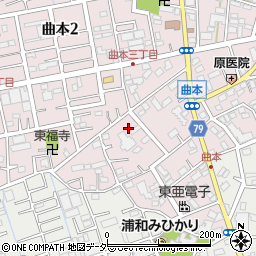 宮下硝子店周辺の地図