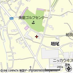 千葉県柏市増尾1117周辺の地図