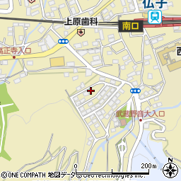 埼玉県入間市仏子1495周辺の地図