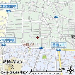埼玉県川口市芝3799-5周辺の地図