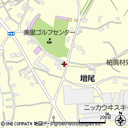 千葉県柏市増尾1115周辺の地図